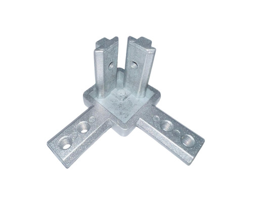 Conector de Topo 3 vias - 90° - Base 30